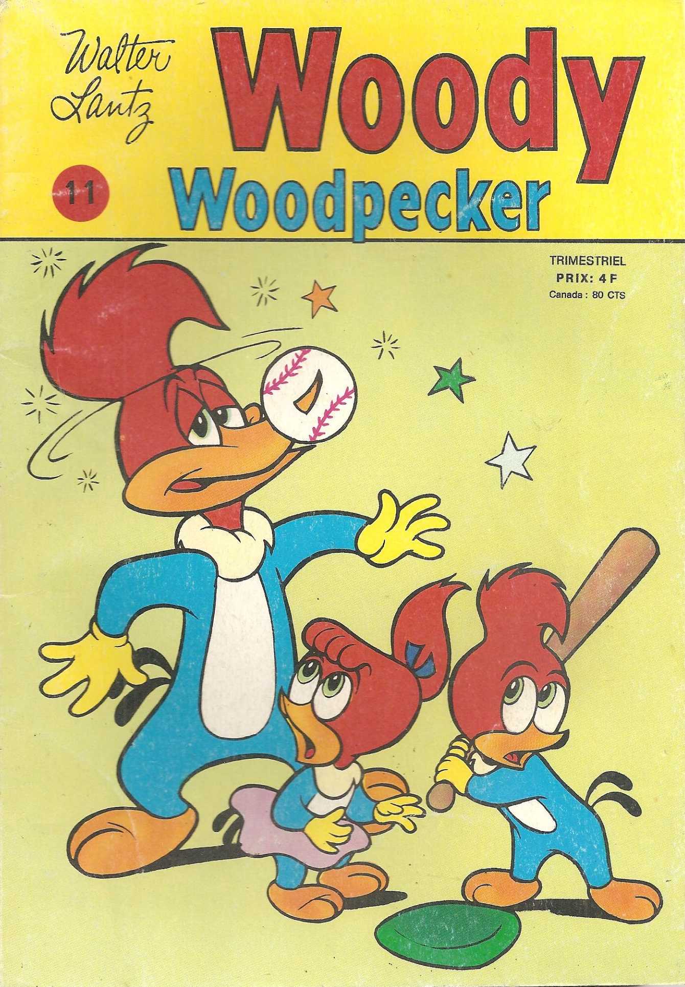 Scan de la Couverture Woody Woodpecker n° 11